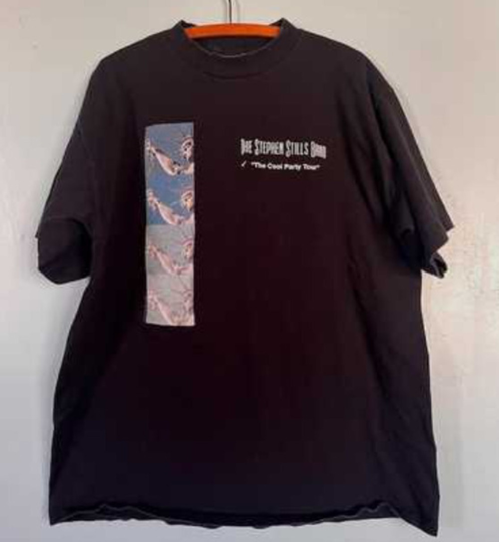 Stephen Stills Black Tee